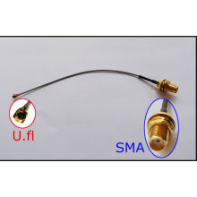Mini PCI U.FL zu SMA weibliches Antenne WiFi-Zopf-Kabel IPX zu SMA